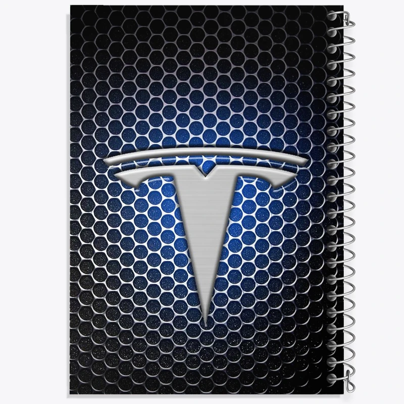 دفتر طراحی 50 برگ خندالو طرح تسلا tesla کد 30700