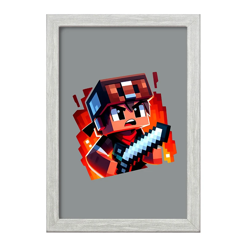 تابلو خندالو طرح ماینکرافت (Minecraft) کد F12062