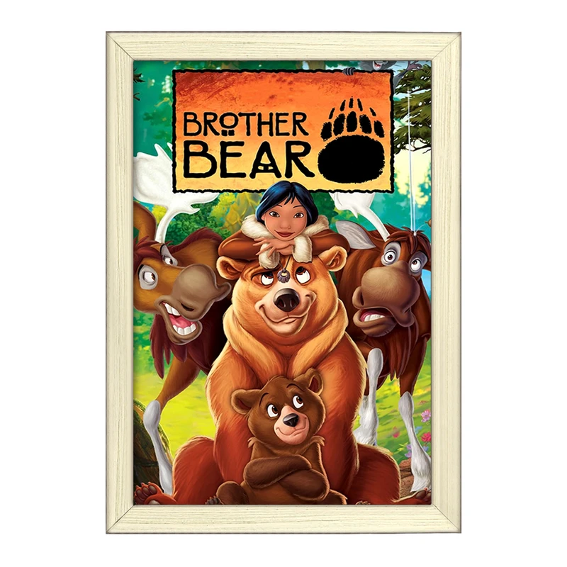تابلو خندالو طرح انیمیشن خرس برادر Brother Bear  کد 13710