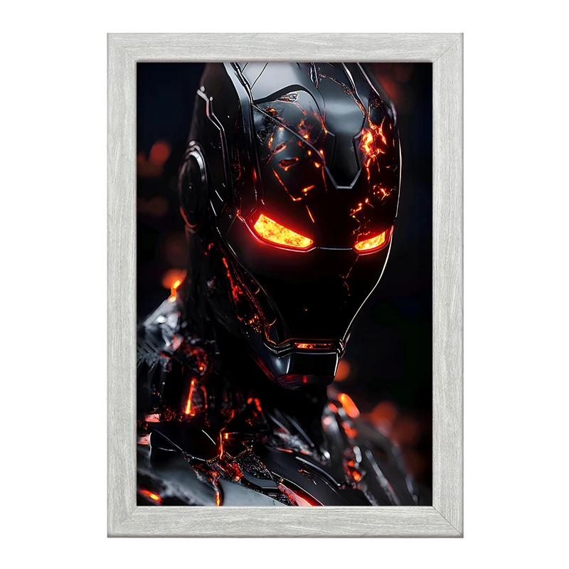 تابلو خندالو طرح مرد آهنی مارول (Marvel) کد F11636