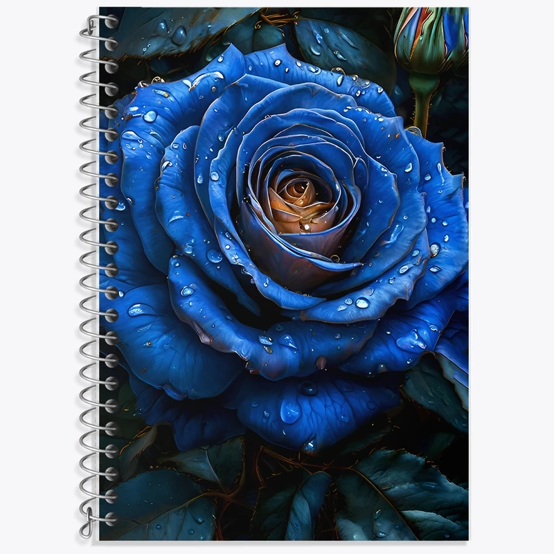 دفتر لغت 50 برگ خندالو طرح گل کد F12768