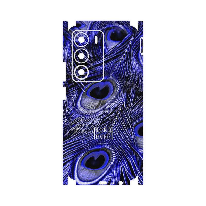 برچسب پوششی ماهوت مدل Purple Feather-FullSkin مناسب برای گوشی موبایل ریلمی C71