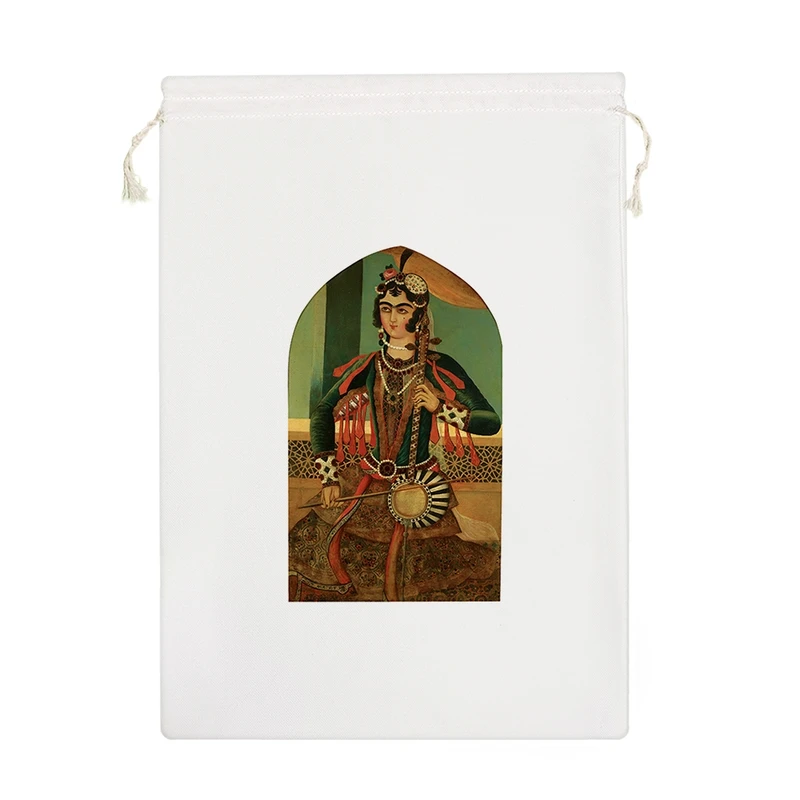 نظم دهنده خندالو مدل نقاشی دوره قاجار کد H621-M