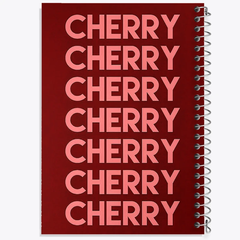 دفتر مشق 100 برگ خندالو طرح Cherry کد F3712