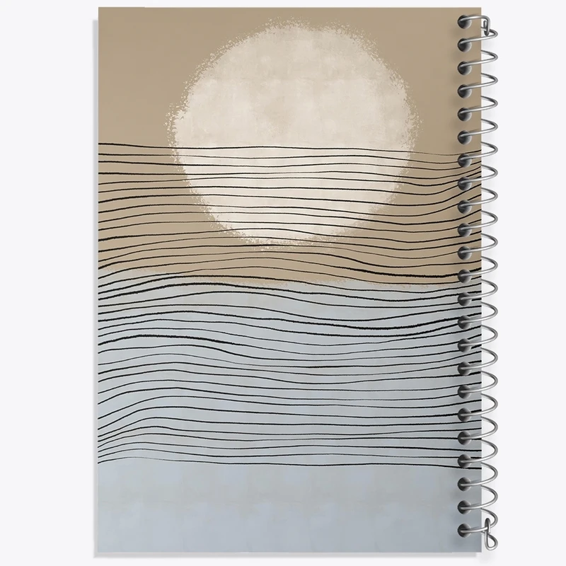 دفتر طراحی 50 برگ خندالو طرح دکوراتیو (decorative) کد F1926