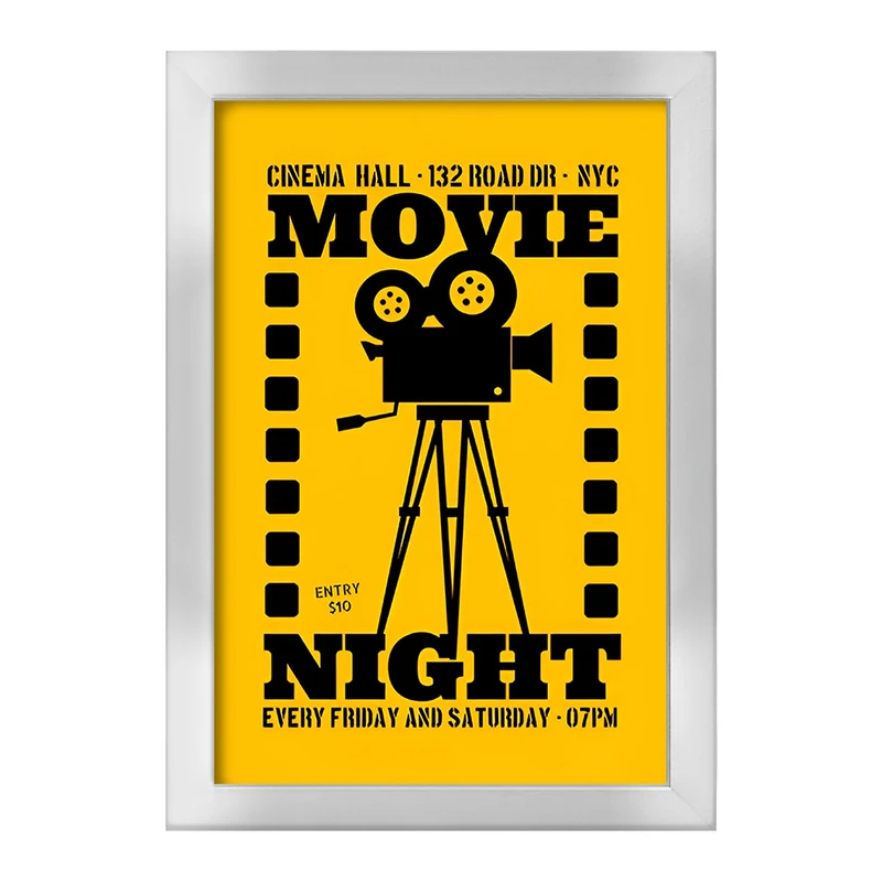 تابلو خندالو طرح دوربین فیلم برداری قدیمی کد F14139