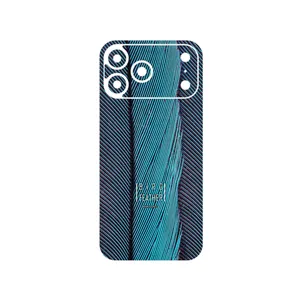 MAHOOT Turquoise feathers Cover Sticker for Apple iPhone 17 Pro Max