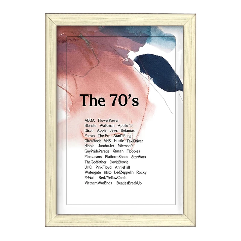 تابلو خندالو طرح دهه 70 کد F11483