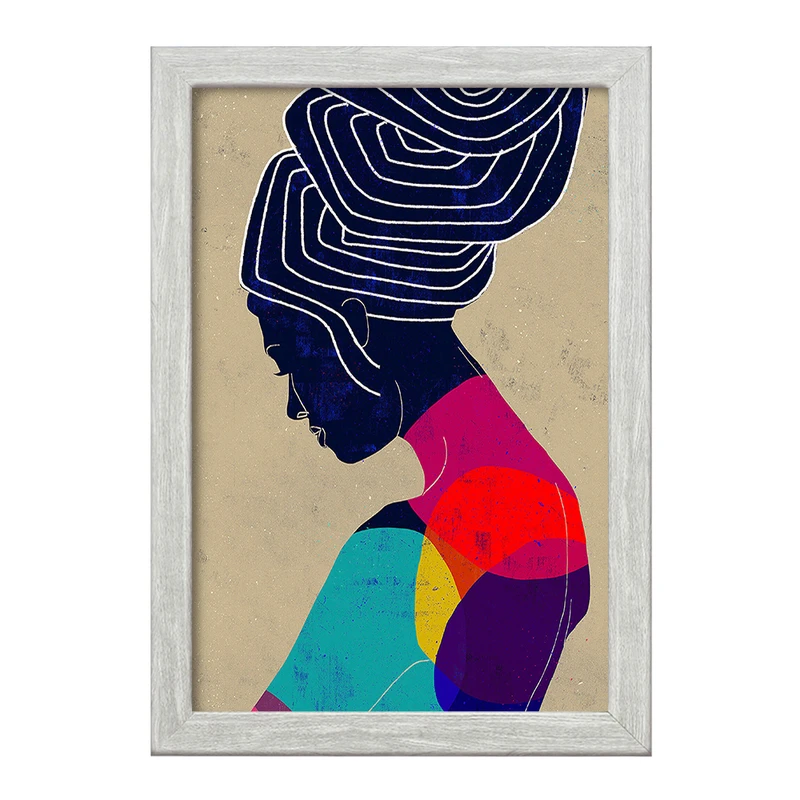 تابلو خندالو طرح دکوراتیو (decorative) کد F30