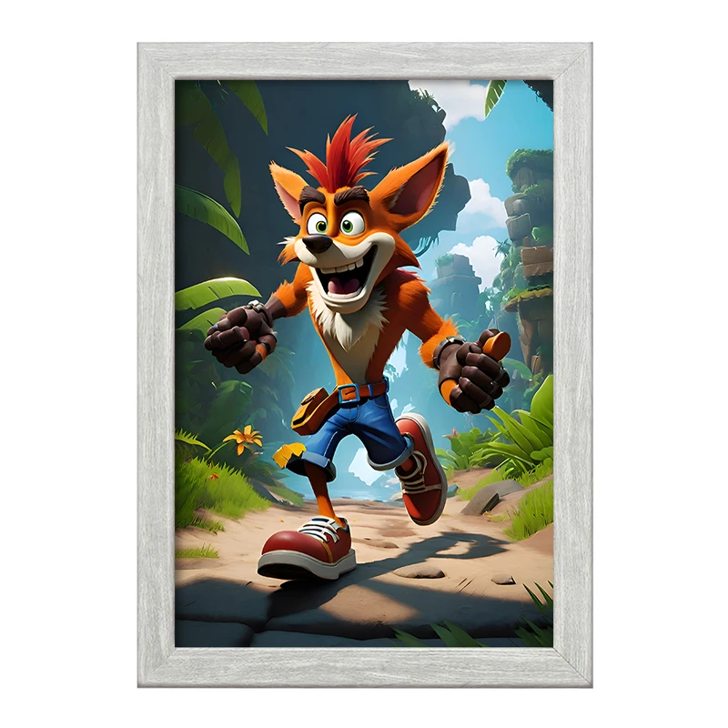 تابلو خندالو طرح کراش باندیکوت (Crash Bandicoot) کد F11711