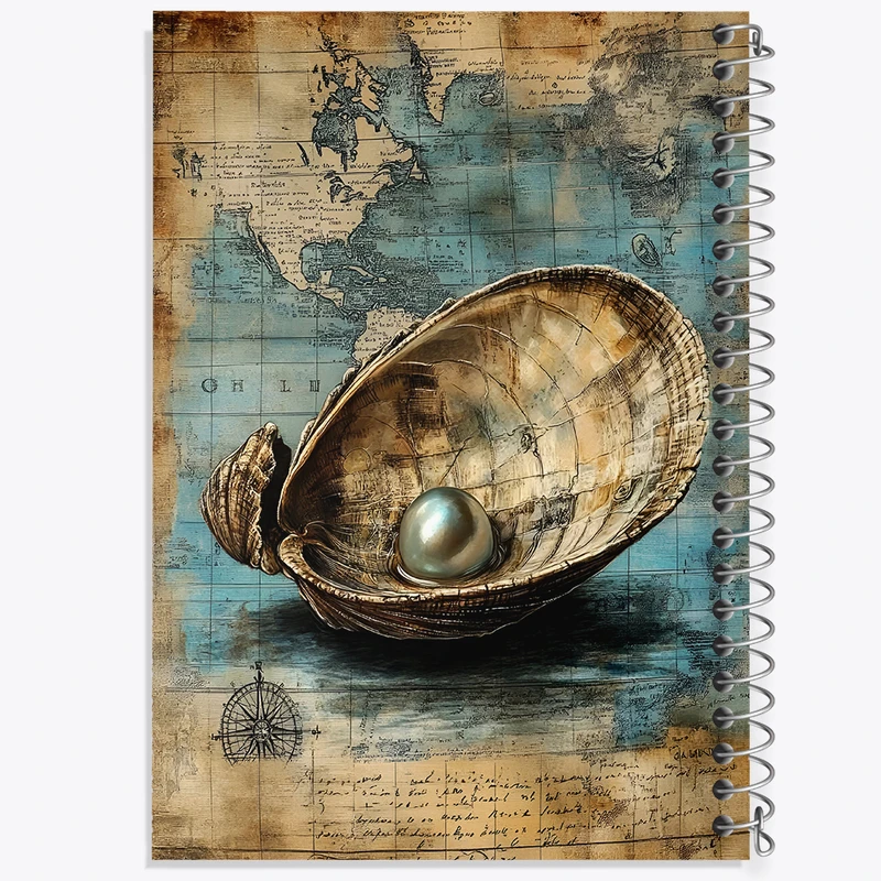 دفتر مشق 100 برگ خندالو طرح صدف کد F13797