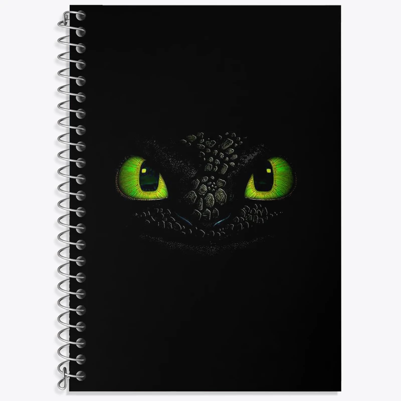 دفتر زبان دوخط 50 برگ خندالو طرح اژدها سواران کد F2955