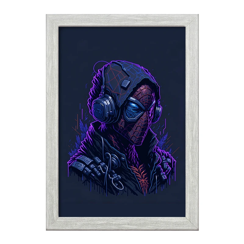 تابلو خندالو طرح مرد عنکبوتی (Spider Man) کد F2914