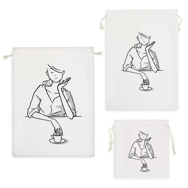 نظم دهنده خندالو مدل دختری در کافه کد 5308 مجموعه 3 عددی