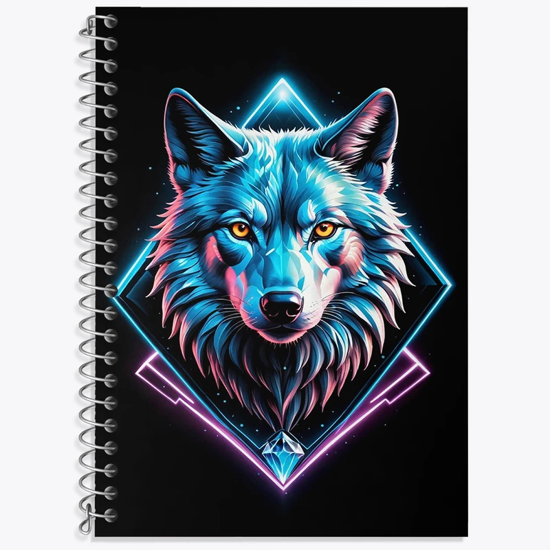 دفتر نت موسیقی 50 برگ خندالو طرح گرگ کد F2997