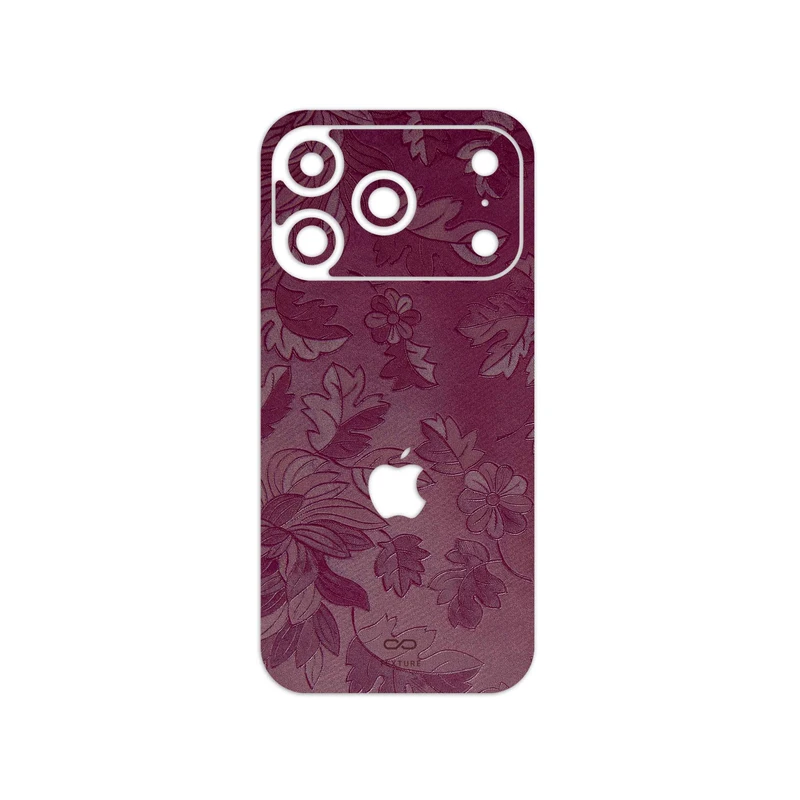 برچسب پوششی ماهوت مدل Red-Wildflower مناسب برای گوشی موبایل اپل iPhone 17 Pro