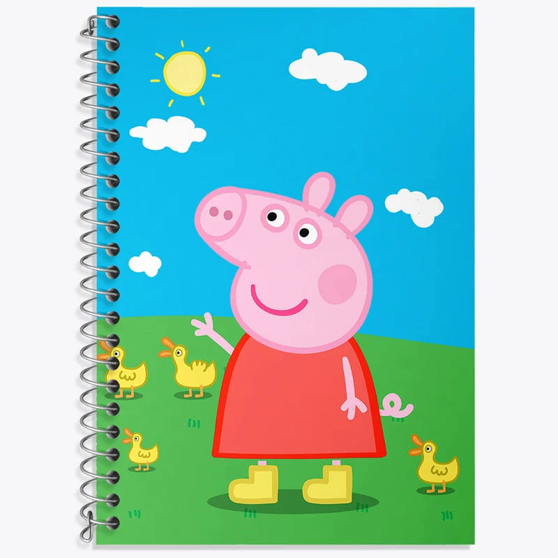 دفتر نت موسیقی 50 برگ خندالو طرح انیمیشن پپا پیگ (Peppa Pig) کد N9246