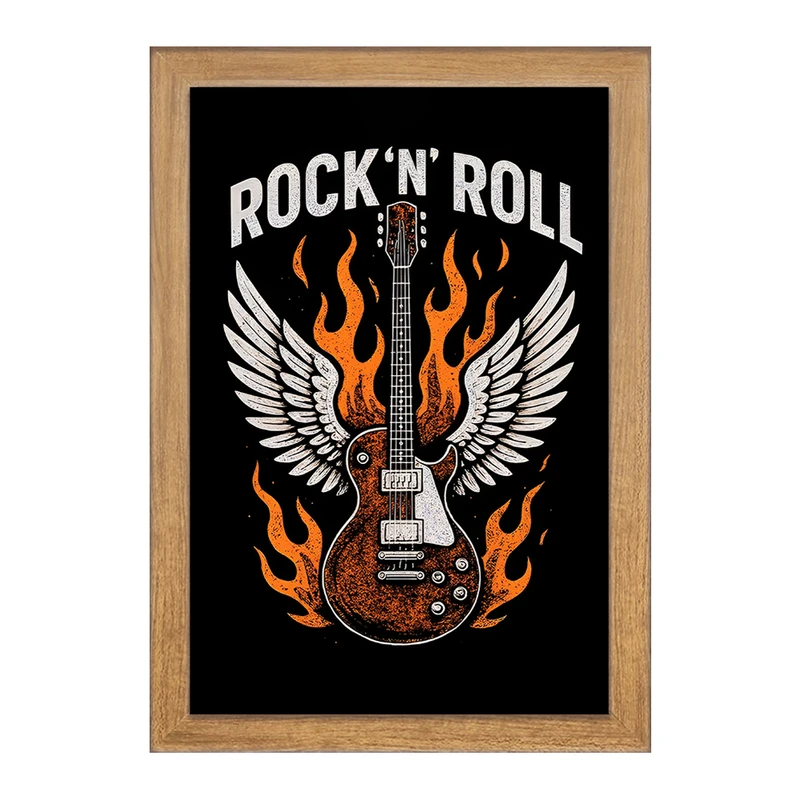 تابلو خندالو طرح راک اَند رول (Rock And Roll) کد F14182