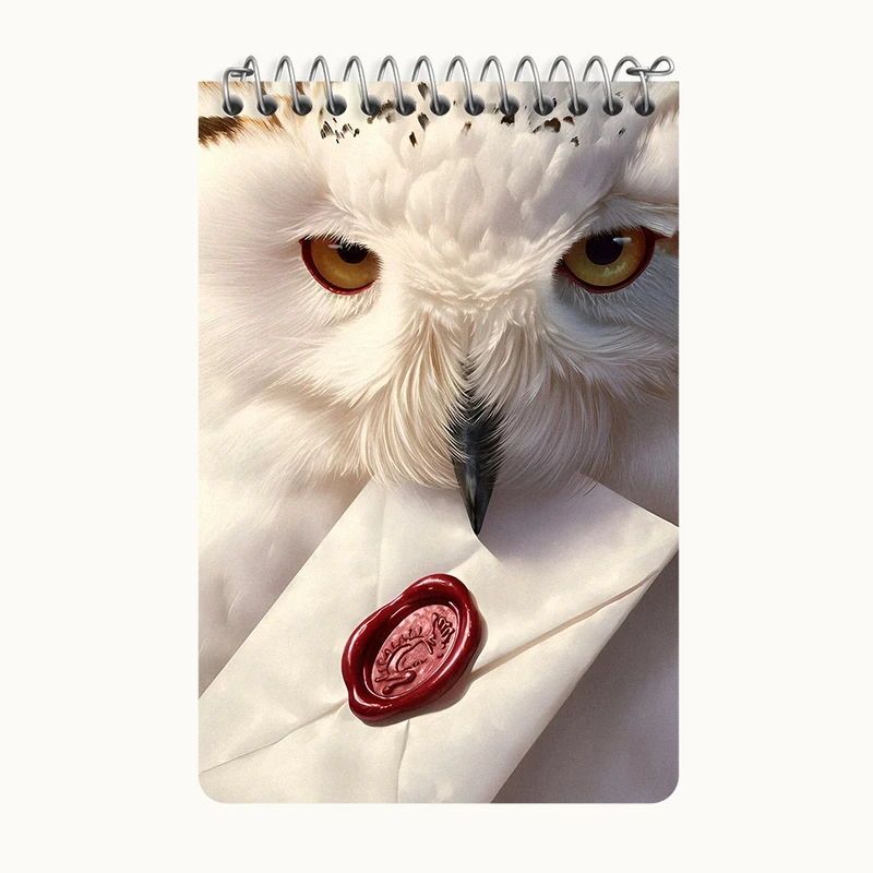 دفتر یادداشت 50 برگ خندالو طرح جغد کد F8564