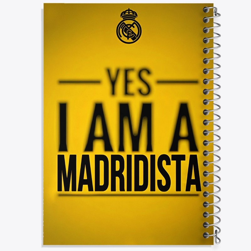 دفتر شطرنجی 50 برگ خندالو طرح رئال مادرید (Real Madrid) کد F14352
