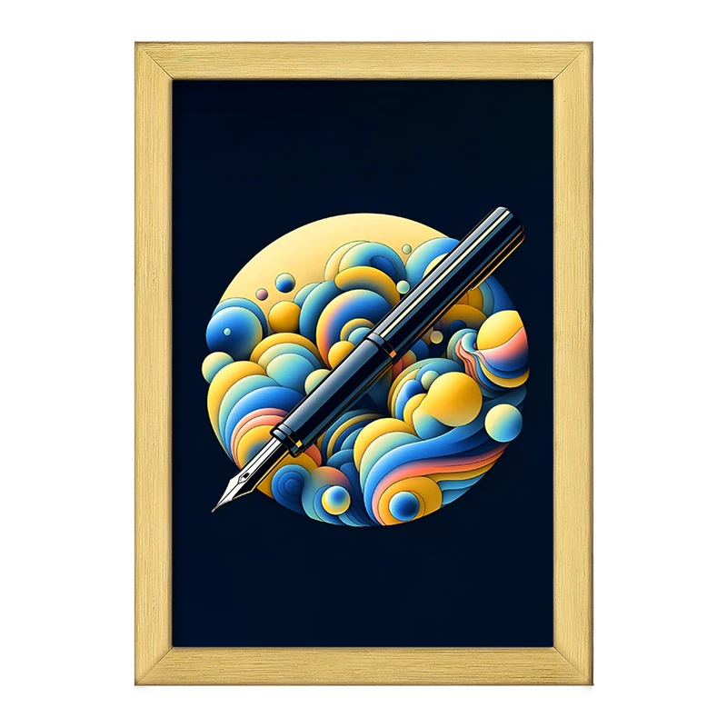 تابلو خندالو طرح روانویس کد F3627