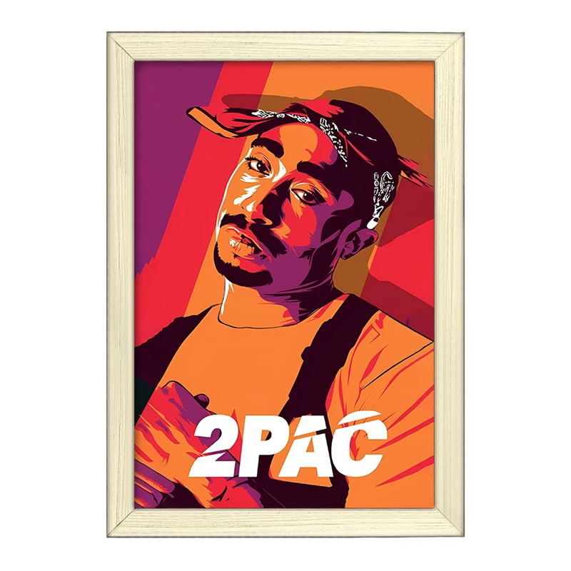 تابلو خندالو طرح توپاک (Tupac) کد F4638