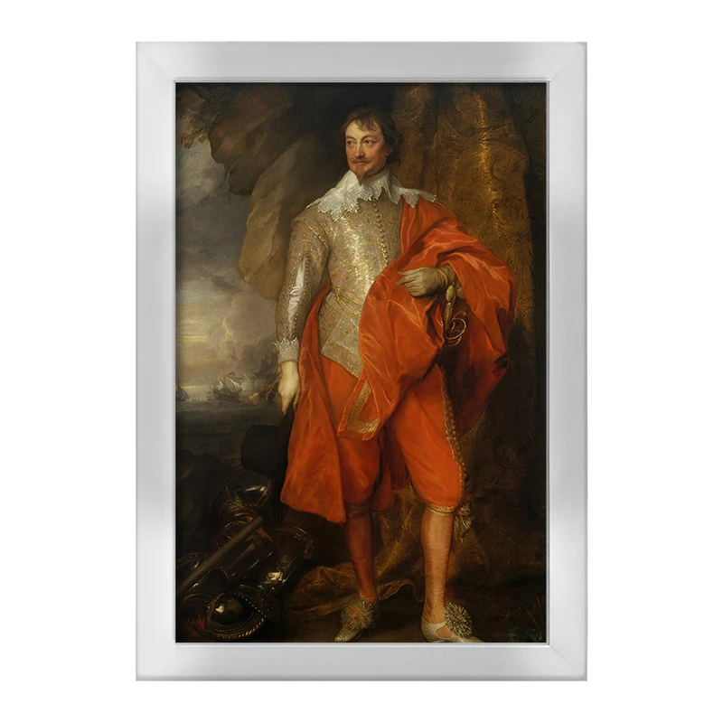 تابلو خندالو طرح نقاشی ارل دوم وارویک اثر نقاش رابرت ریچ کد F12225