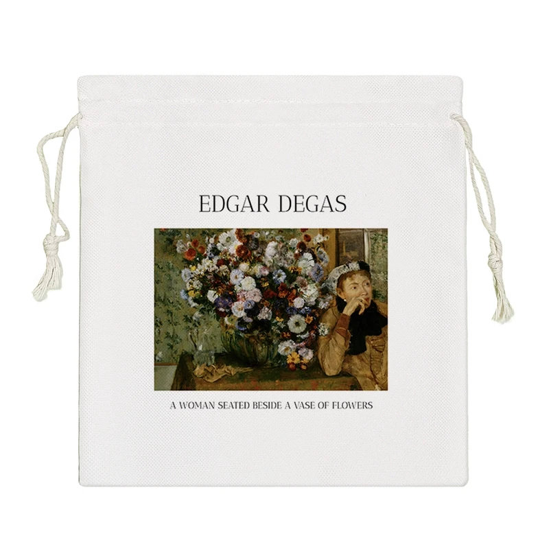 نظم دهنده خندالو مدل زن و گل های داوودی ادگار دگا کد H2044-S