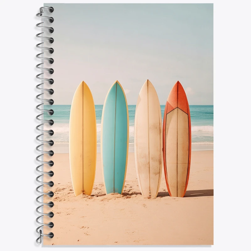 دفتر نت موسیقی 50 برگ خندالو طرح تخته موج سواری کد F3566