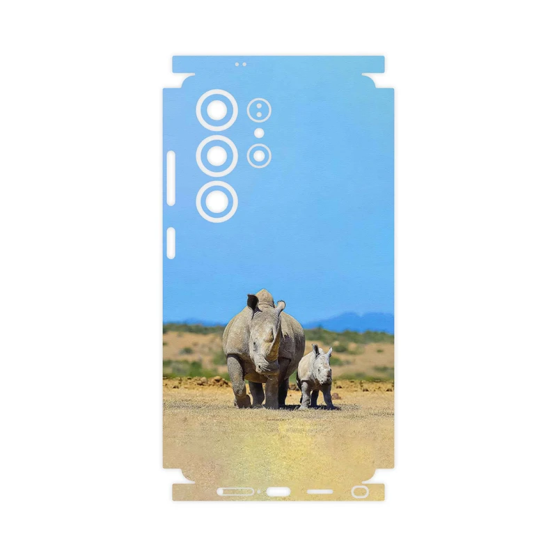 برچسب پوششی ماهوت مدل Rhino-FullSkin مناسب برای گوشی موبایل سامسونگ Galaxy S25 Ultra