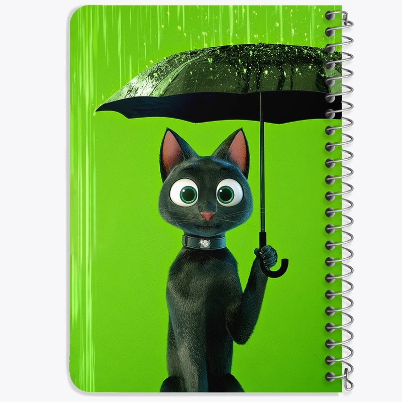 دفتر یادداشت 50 برگ خندالو طرح انیمیشن شانس لاک Luck کد 26038
