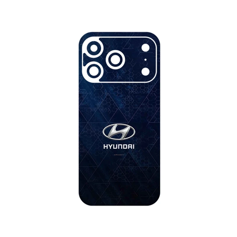 برچسب پوششی ماهوت مدل Hyundai_Logo مناسب برای گوشی موبایل اپل iPhone 17 Pro