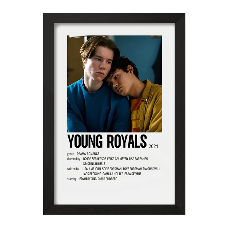 تابلو خندالو طرح جوان سلطنتی (Young Royals) کد F13044