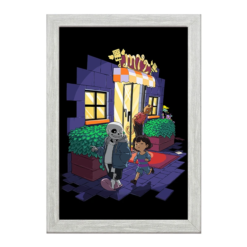 تابلو خندالو طرح بازی آندرتیل (Undertale) کد 31739