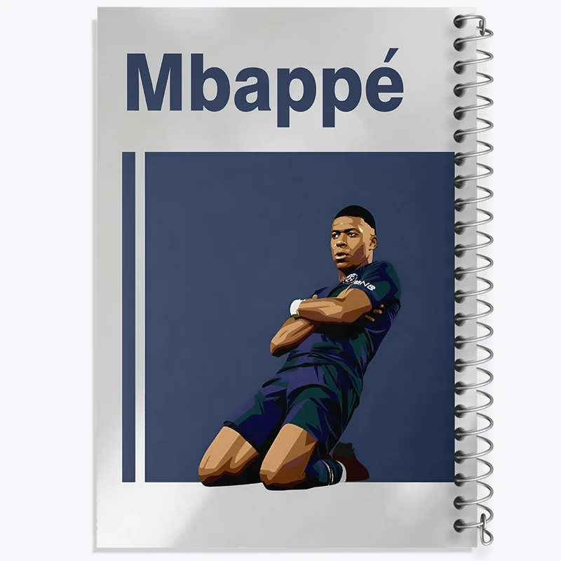 دفتر لیست خرید 50 برگ خندالو طرح کیلیان امباپه کد F13874