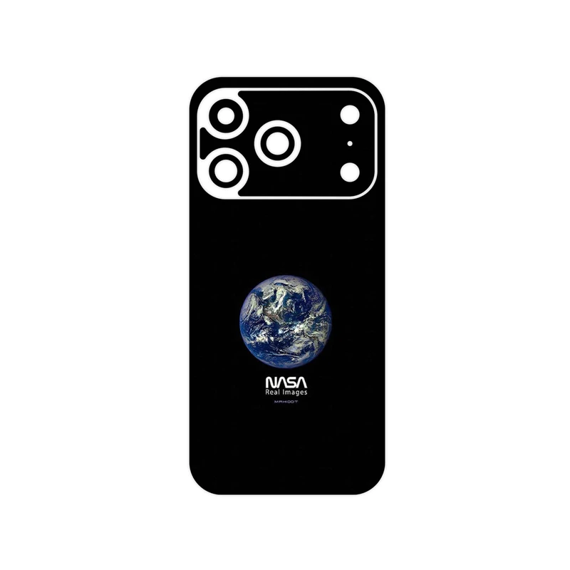 برچسب پوششی ماهوت مدل NASA Home Earth مناسب برای گوشی موبایل اپل iPhone 17 Pro