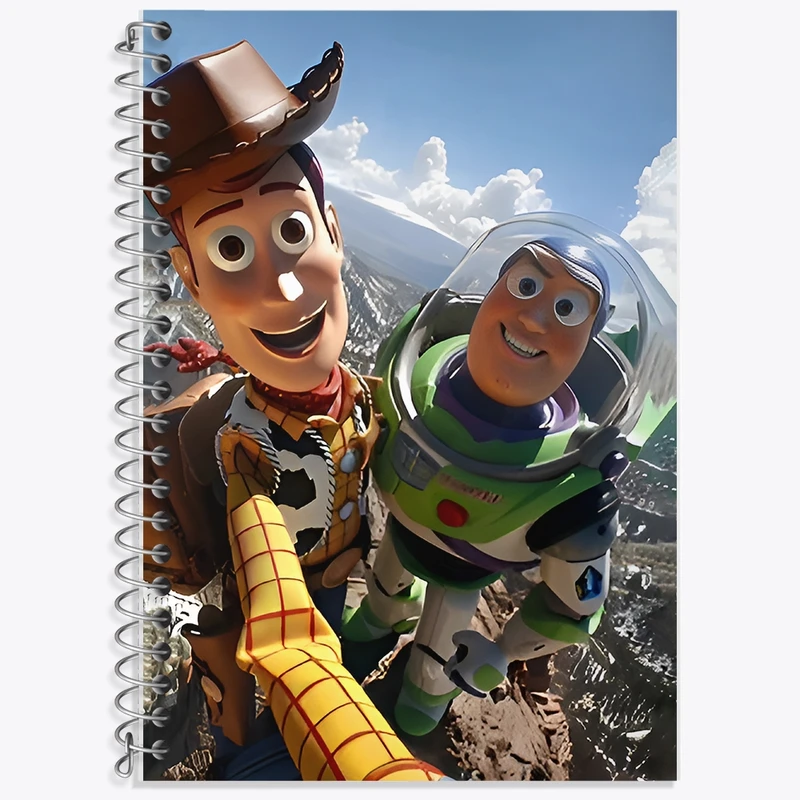 دفتر لغت 50 برگ خندالو طرح داستان اسباب بازی ها کد F11720