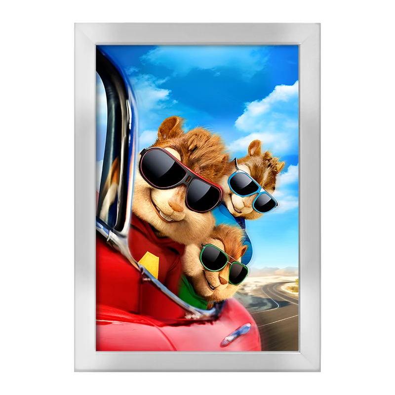 تابلو خندالو طرح آلوین و سنجاب ها کد F8322