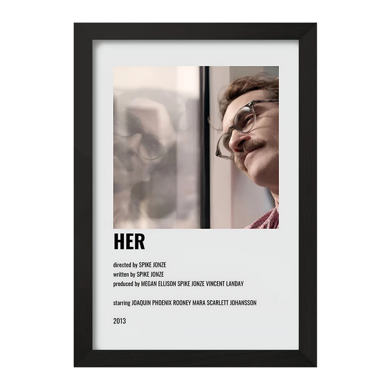 تابلو خندالو طرح او (Her) کد F12921