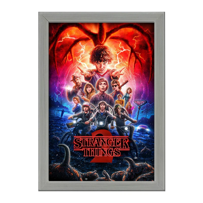 تابلو خندالو طرح سریال استرنجر تینگز Stranger Things  کد 19301