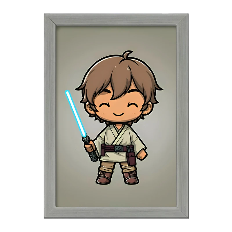 تابلو خندالو طرح جنگ ستارگان کد F9438