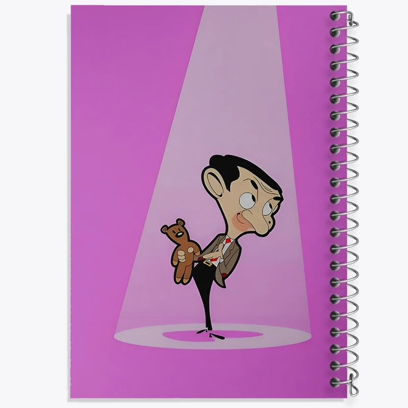 دفتر طراحی 50 برگ خندالو طرح مستر بین (Mr. Bean)  کد N4606