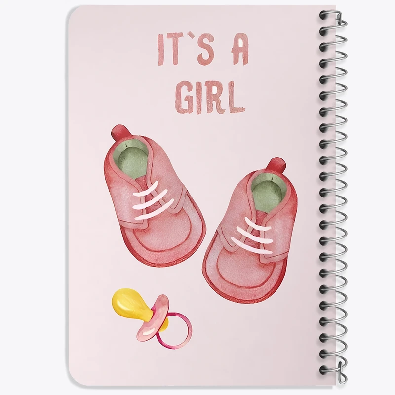 دفتر یادداشت 50 برگ خندالو طرح It's Girl کد F5181