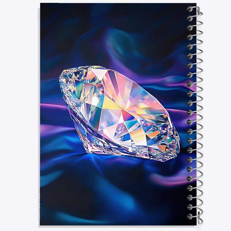 دفتر طراحی 50 برگ خندالو طرح الماس کد F12740