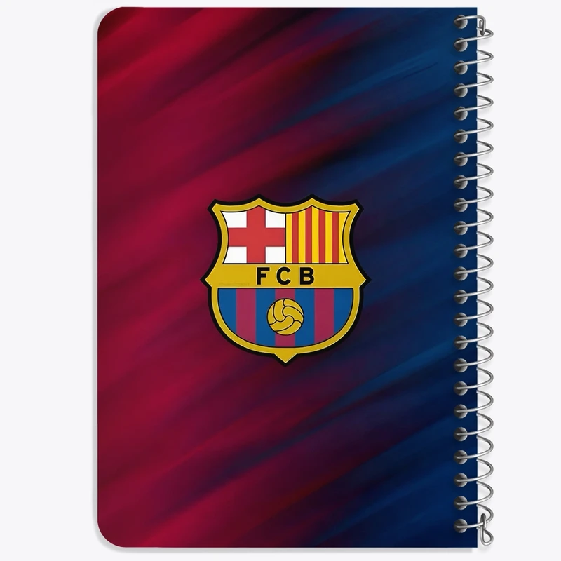 دفتر یادداشت 50 برگ خندالو طرح بارسلونا (Barcelona) کد F6905