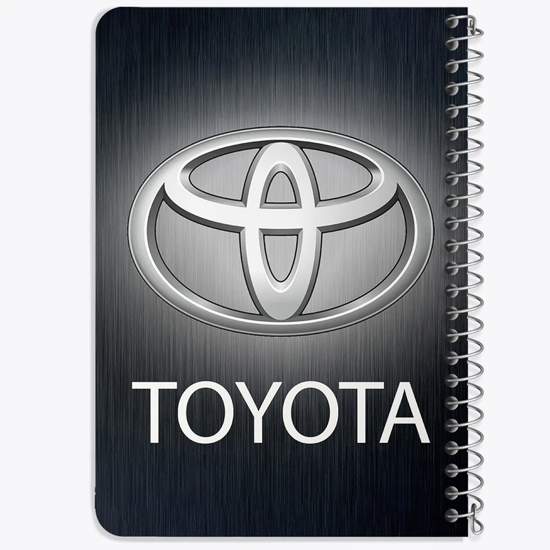 دفتر یادداشت 50 برگ خندالو طرح تویوتا Toyota  کد 23527