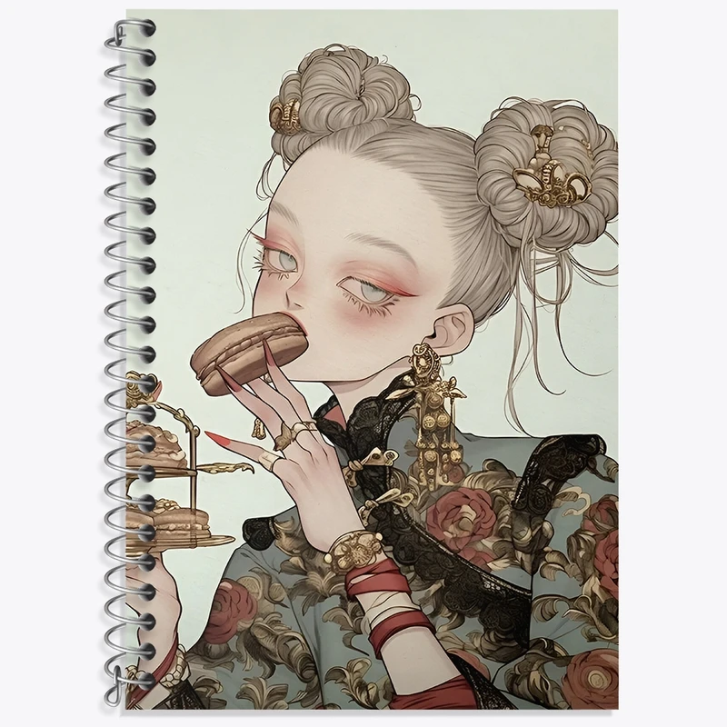 دفتر لغت 50 برگ خندالو طرح دخترانه کد F3426