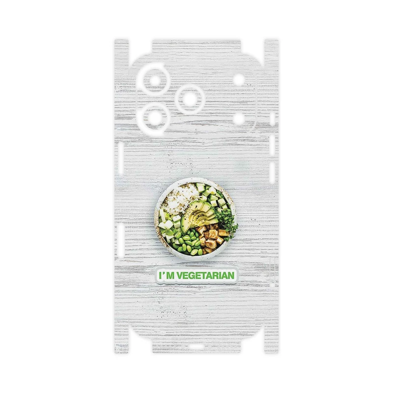 برچسب پوششی ماهوت مدل Im_vegetarian-FullSkin مناسب برای گوشی موبایل اپل iPhone 17 Pro