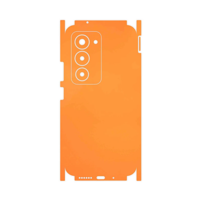 برچسب پوششی ماهوت مدل Matte-Orange-FullSkin مناسب برای گوشی موبایل شیائومی Redmi 15 4G