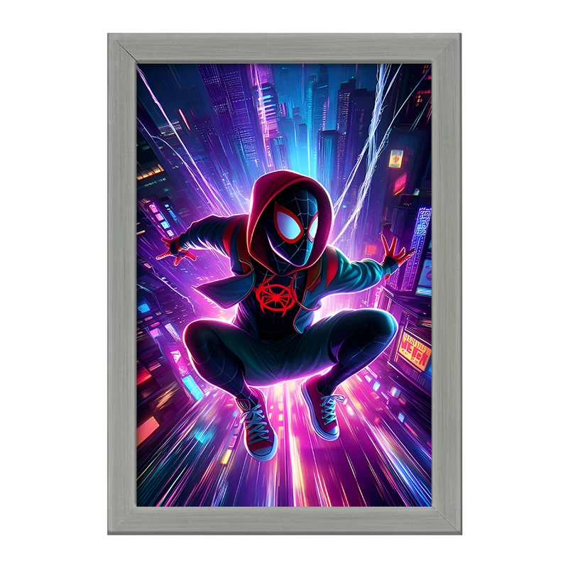 تابلو خندالو طرح مرد عنکبوتی (Spider Man) کد F8079